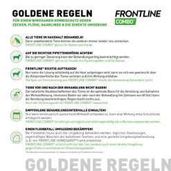 Frontline Combo Gegen Zecken, Flöhe (Flöhe, Eier, Larven, Puppen) Bei Hunden -Haustierprodukte frontline combo spot on hond 192941 0500 none