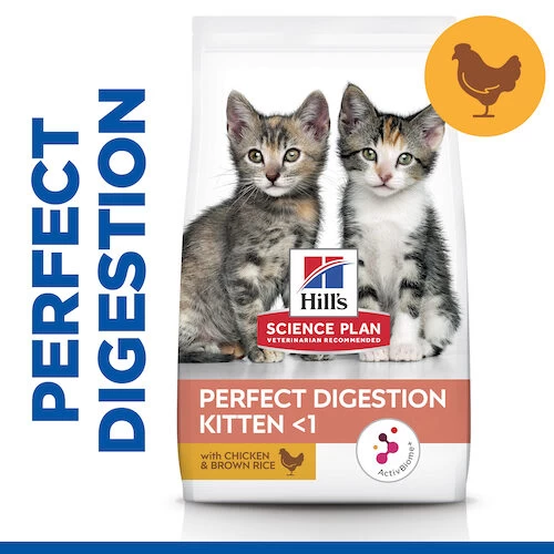 Hill's Science Plan Kitten Perfect Digestion Katzenfutter 2 Hill's Science Plan Kitten Perfect Digestion Katzenfutter – Bild 2