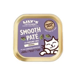 Lily's Kitchen Smooth Paté Senior Katzenfutter - Schale