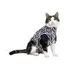 Medical Pet Shirt Katze Zebra-Muster