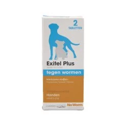 No Worm Exitel Plus Hund -Haustierprodukte no worm exitel plus hond 153244 0500 none