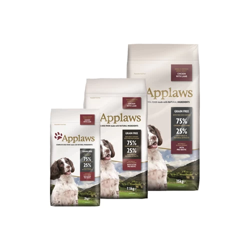 Applaws Dog - Adult Small & Medium - Chicken With Lamb