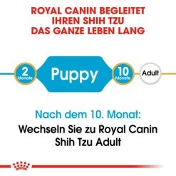 Royal Canin Shih Tzu Puppy - Hundefutter -Haustierprodukte royal canin shih tzu junior hondenvoer 140384 0500 none