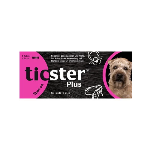Ticster Plus Spot-on Hund 10-25 Kg 1 Ticster Plus Spot-on Hund 10-25 Kg